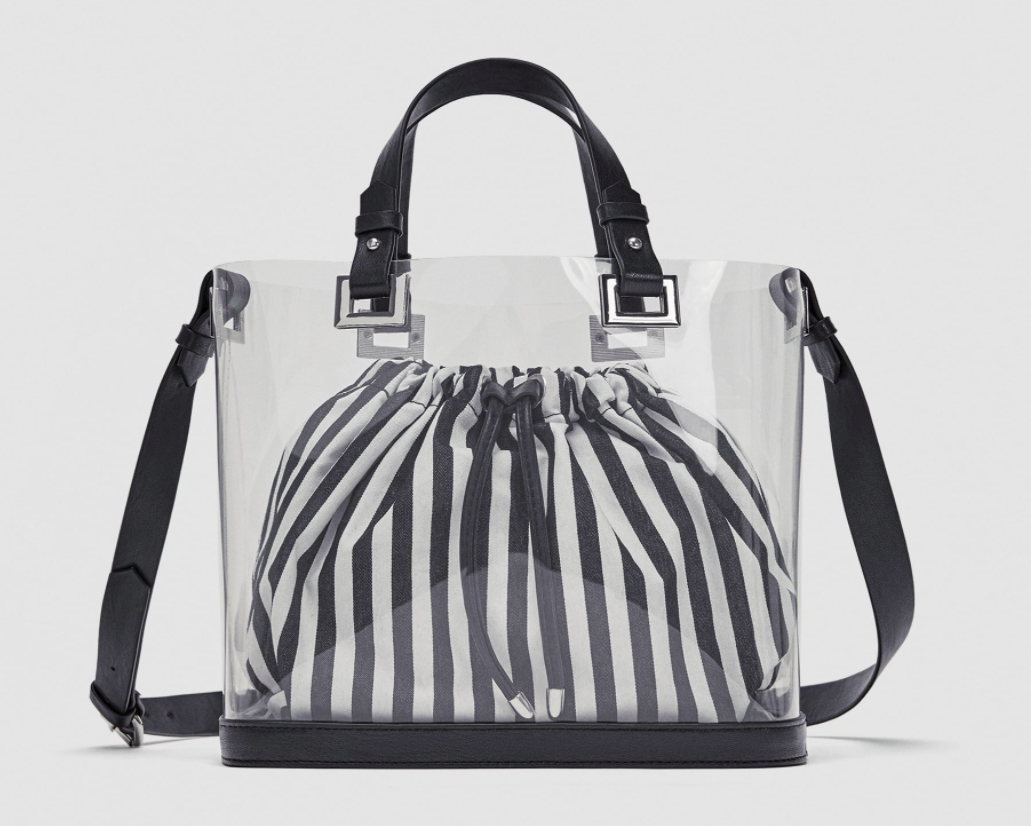 Zara Vinyl tote bag – Bagwhispers